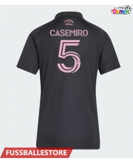 Günstige Inter Miami Casemiro #5 Auswärtstrikot Damen 2026-27 Kurzarm